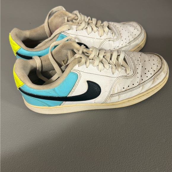 Nike Shoes - Nike White and Blue Athletic Shoes